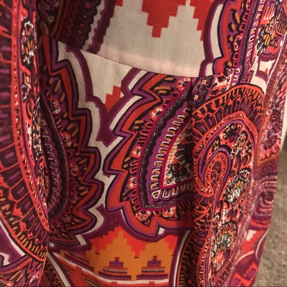 CABi Paisley Print Kimono Top SZ Medium - Picture 8 of 11